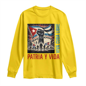 Cuban American Pride Long Sleeve Shirt Viva Cuba Libre Supporter TS12 Daisy Print Your Wear