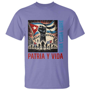 Cuban American Pride T Shirt Viva Cuba Libre Supporter TS12 Violet Print Your Wear