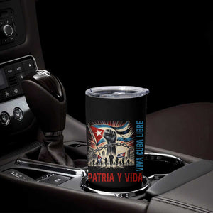 Cuban American Pride Tumbler Cup Viva Cuba Libre Supporter TS12 Print Your Wear