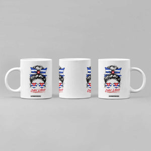 Cuba Libre Coffee Mug Messy Bun Cuban Woman Sunglasses TS12 Print Your Wear