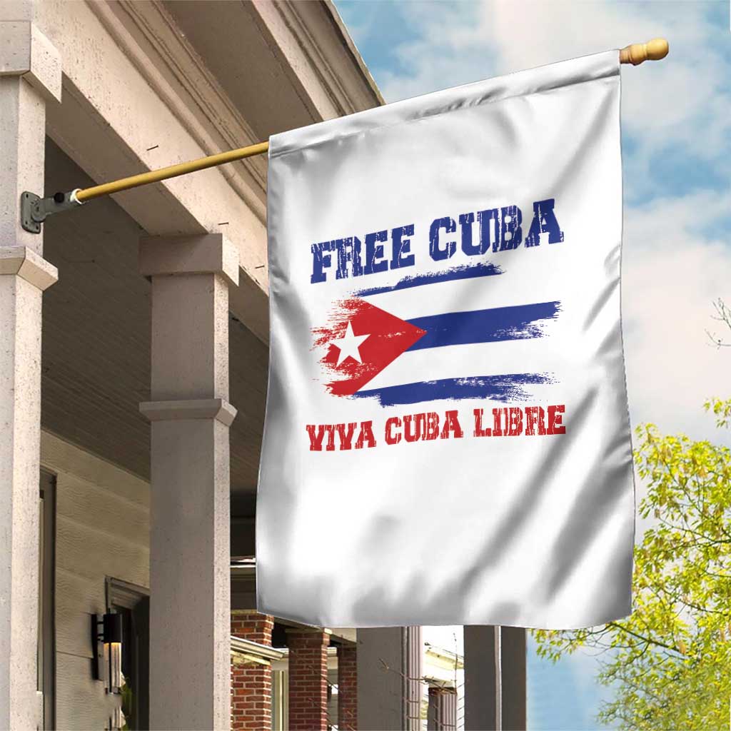 Cuban American Pride Garden Flag Freedom For Cuba TS12 Print Your Wear