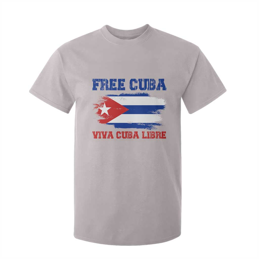 Cuban American Pride T Shirt For Kid Freedom For Cuba TS12 Ice Gray Print Your Wear