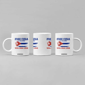 Cuban American Pride Coffee Mug Freedom For Cuba TS12 Print Your Wear