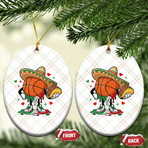 Funny Cinco De Mayo Basketball Ceramic Ornament Mexican Fiesta Party TS12 Print Your Wear
