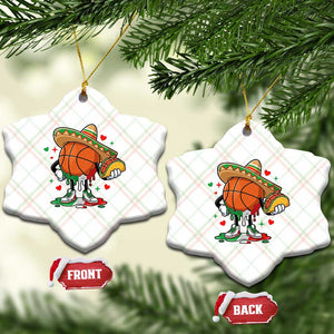 Funny Cinco De Mayo Basketball Ceramic Ornament Mexican Fiesta Party TS12 Print Your Wear