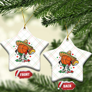 Funny Cinco De Mayo Basketball Ceramic Ornament Mexican Fiesta Party TS12 Print Your Wear