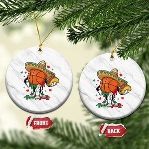 Funny Cinco De Mayo Basketball Ceramic Ornament Mexican Fiesta Party TS12 1pc White Marble Print Your Wear