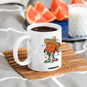 Funny Cinco De Mayo Basketball Coffee Mug Mexican Fiesta Party TS12 Print Your Wear