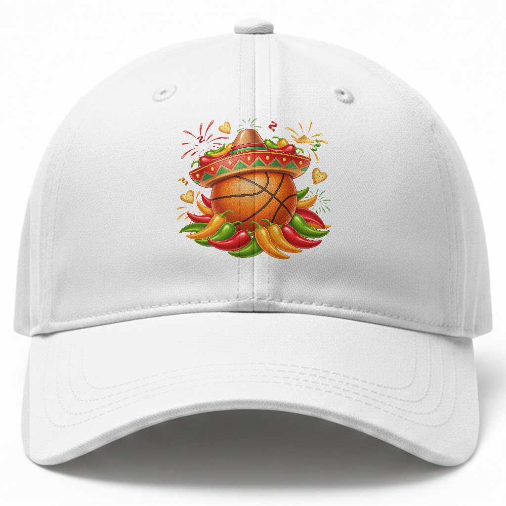 Funny Cinco De Mayo Basketball Baseball Cap Mexican Fiesta Hoops Party TS12 Print Your Wear