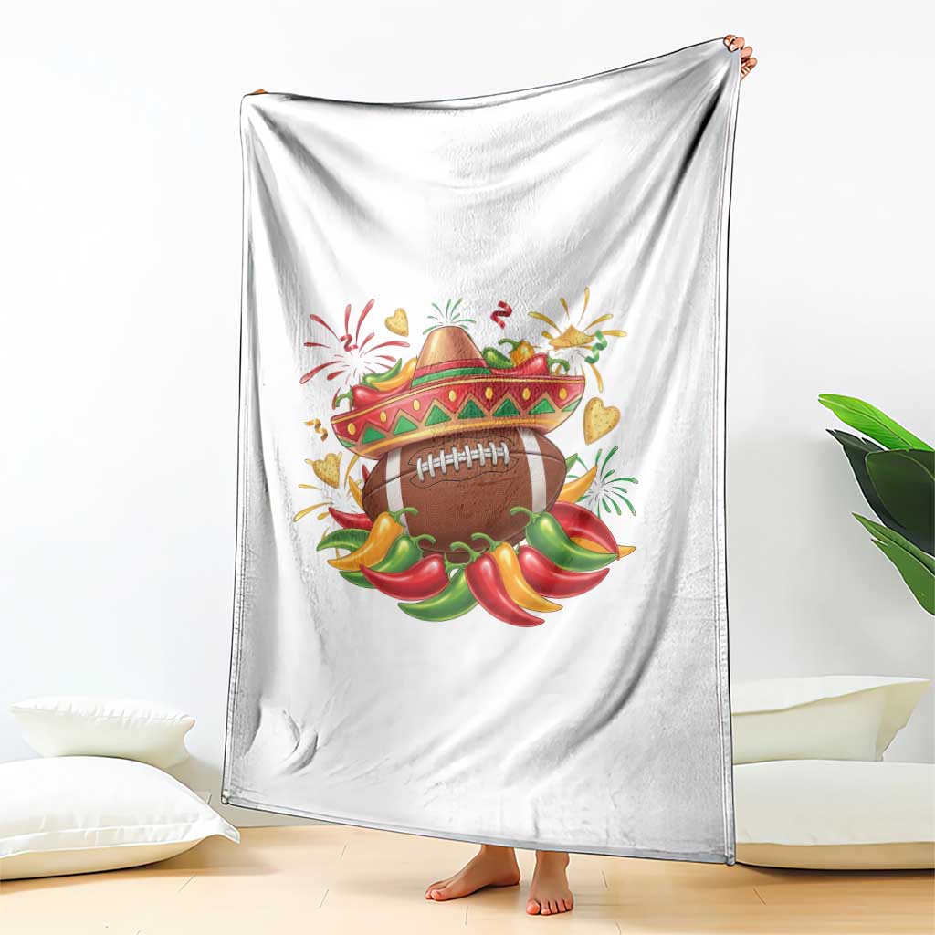 Funny Cinco De Mayo Football Throw Blanket Mexican Fiesta Party TS12 Print Your Wear
