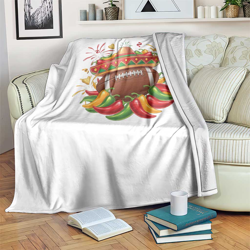 Funny Cinco De Mayo Football Throw Blanket Mexican Fiesta Party TS12 Print Your Wear