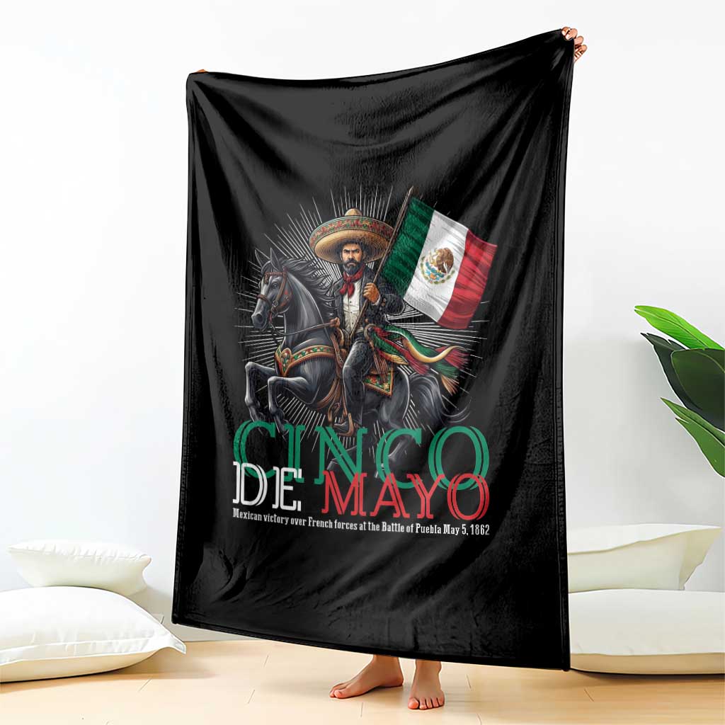 Cinco De Mayo Battle Of Puebla Throw Blanket Historical Mexican Heritage TS12 Print Your Wear