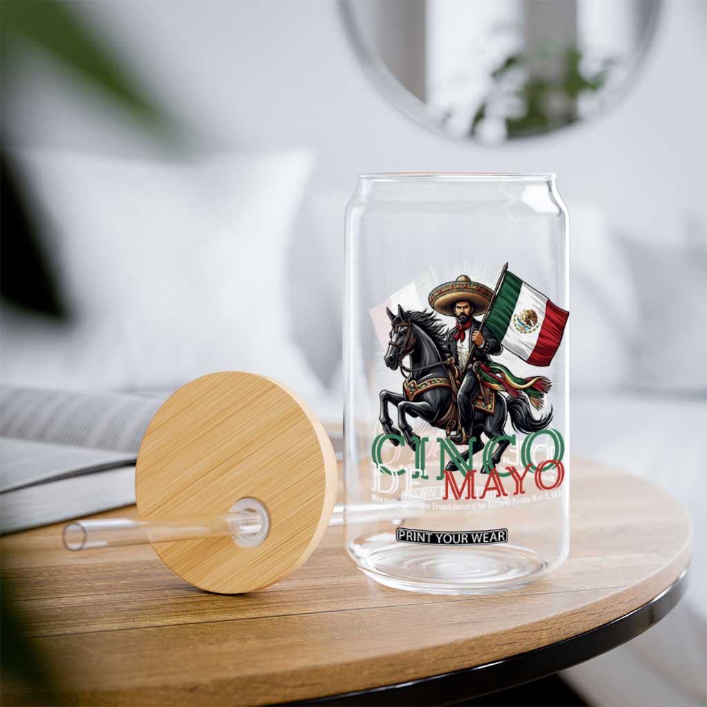 Cinco De Mayo Battle Of Puebla Glass Can Historical Mexican Heritage TS12 Print Your Wear