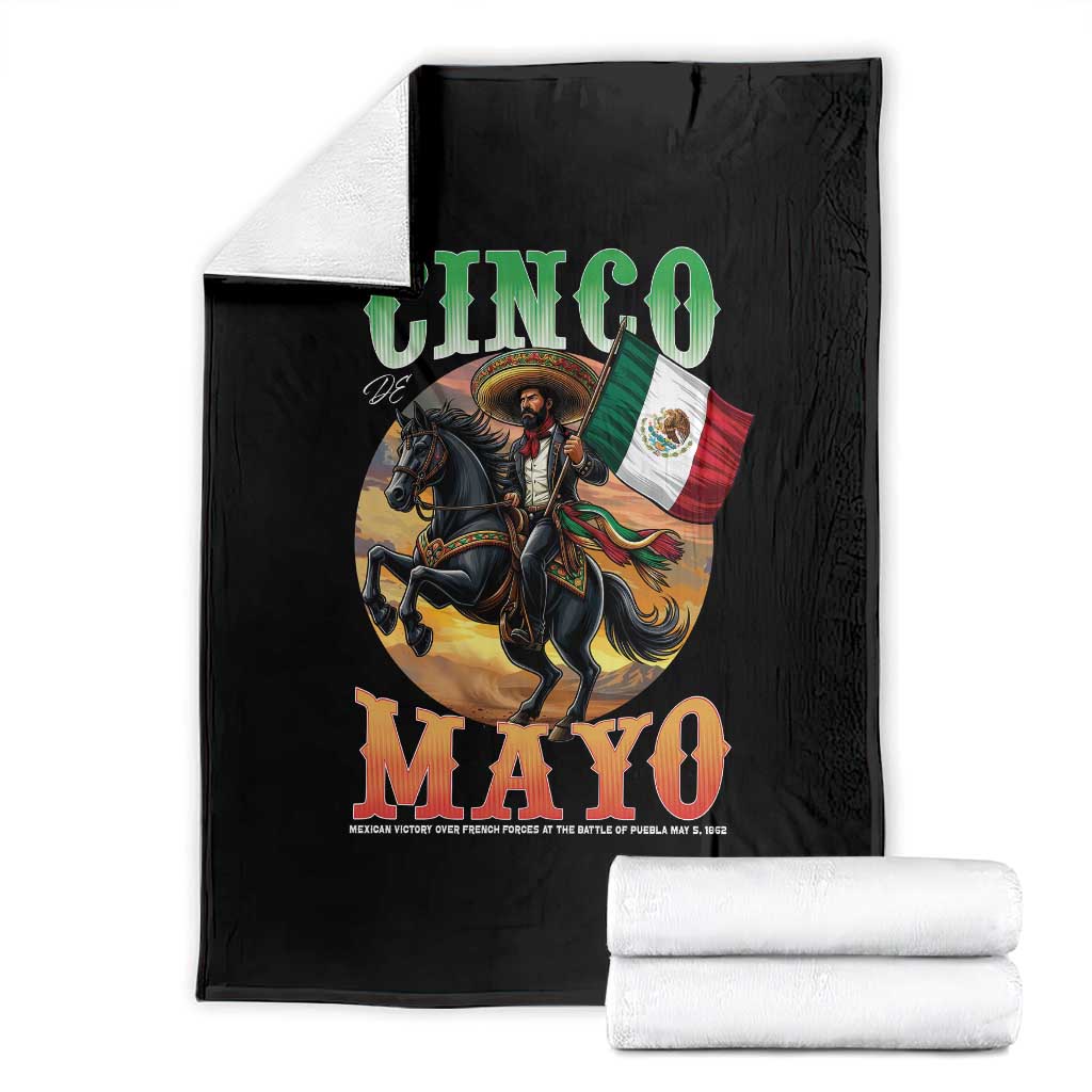 Cinco De Mayo Battle Of Puebla Throw Blanket Mexican Victory Heritage Pride TS12 Black Print Your Wear