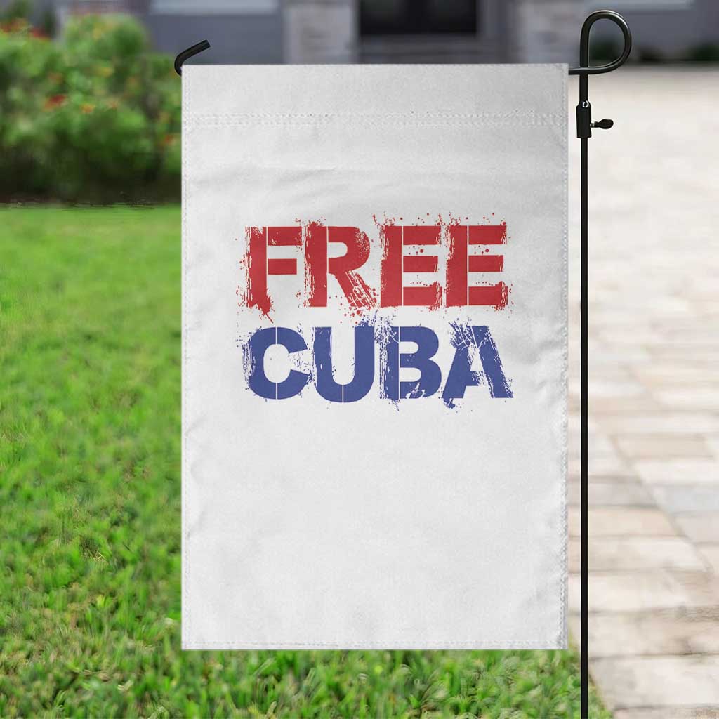 Free Cuba Garden Flag Stand With Cuban People Gift TS12 Print Your Wear