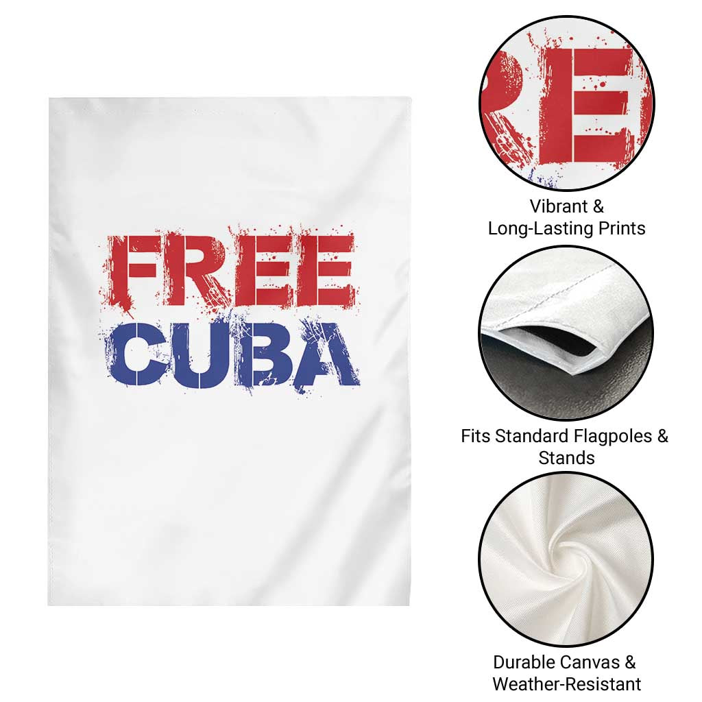 Free Cuba Garden Flag Stand With Cuban People Gift TS12 Print Your Wear