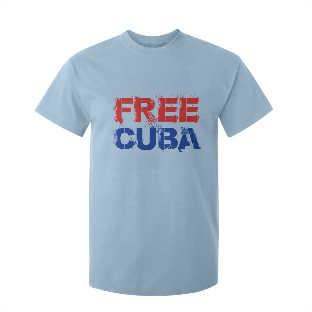 Free Cuba T Shirt For Kid Stand With Cuban People Gift TS12 Light Blue Print Your Wear