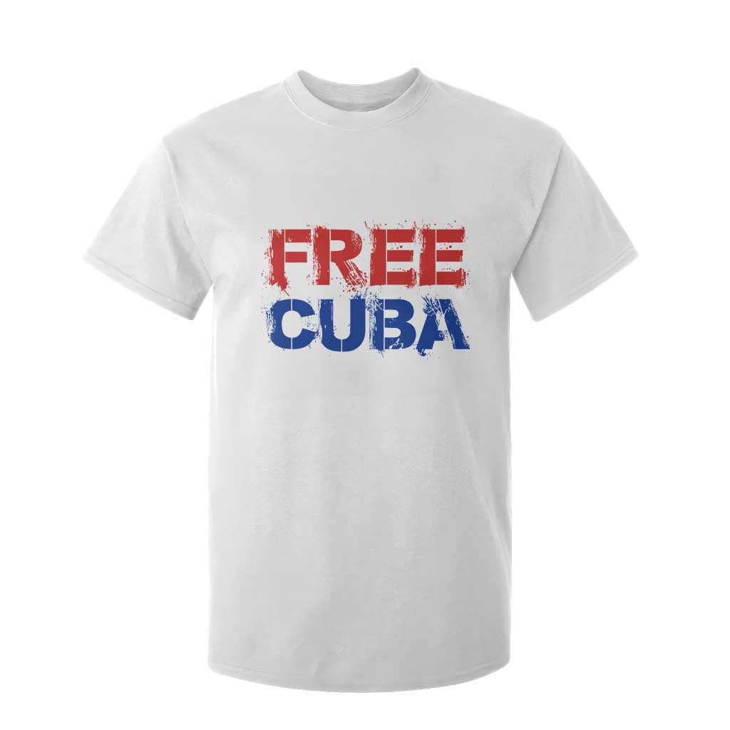 Free Cuba T Shirt For Kid Stand With Cuban People Gift TS12 White Print Your Wear