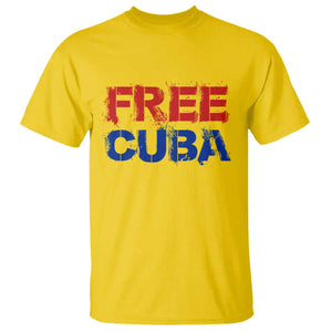 Free Cuba T Shirt Stand With Cuban People Gift TS12 Daisy Print Your Wear