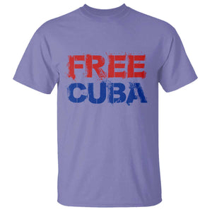 Free Cuba T Shirt Stand With Cuban People Gift TS12 Violet Print Your Wear