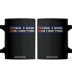 Viva Cuba Libre Coffee Mug Cuban Freedom Movement TS12 Black Print Your Wear