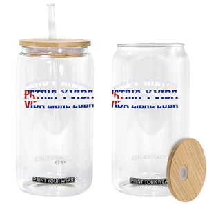 Viva Cuba Libre Glass Can Cuban Freedom Movement TS12 Print Your Wear