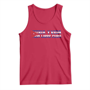 Viva Cuba Libre Tank Top Cuban Freedom Movement TS12 Red Print Your Wear