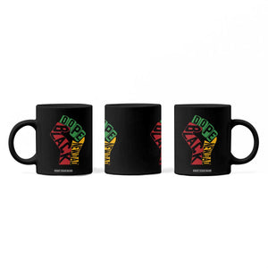 First Fathers Day Black Dad Coffee Mug New Dad Gift TS12 Print Your Wear