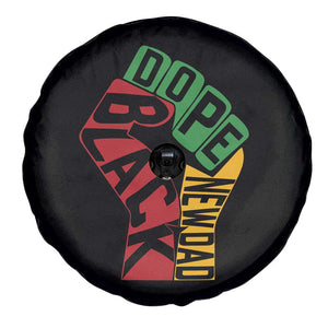 First Fathers Day Black Dad Spare Tire Cover New Dad Gift TS12 Print Your Wear