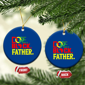 Dope Black Father Ceramic Ornament Proud Black Father Gift TS12 1pc Blue Print Your Wear