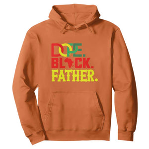 Dope Black Father Hoodie Proud Black Father Gift TS12 Orange Print Your Wear