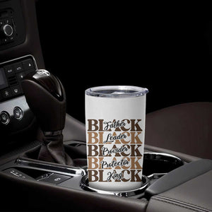 Father Leader Provider Protector King Tumbler Cup Proud Black Dad Gift TS12 Print Your Wear