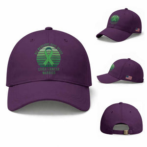 All Warriors Have Scars Liver Cancer Baseball Cap Green Ribbon Survivor Fighter Gift TS12 Baseball Cap Universal Fit Purple Print Your Wear