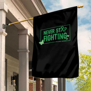 Liver Cancer Warrior Garden Flag Never Stop Fighting Support Gift TS12 Print Your Wear