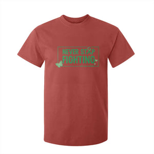 Liver Cancer Warrior T Shirt For Kid Never Stop Fighting Support Gift TS12 Red Print Your Wear