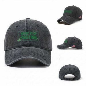 Liver Cancer Warrior Washed Cotton Baseball Cap Never Stop Fighting Support Gift TS12 Washed Cap Universal Fit Dark Gray Print Your Wear