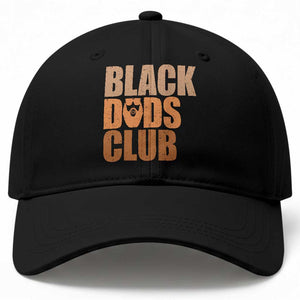 Black Dads Club Baseball Cap African American Fathers Day Gift TS12 Print Your Wear