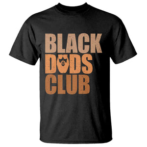 Black Dads Club T Shirt African American Fathers Day Gift TS12 Black Print Your Wear