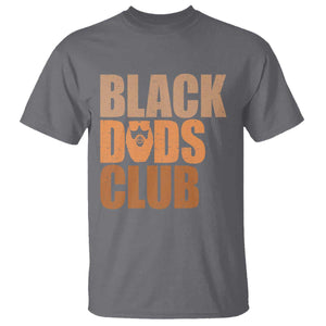 Black Dads Club T Shirt African American Fathers Day Gift TS12 Charcoal Print Your Wear