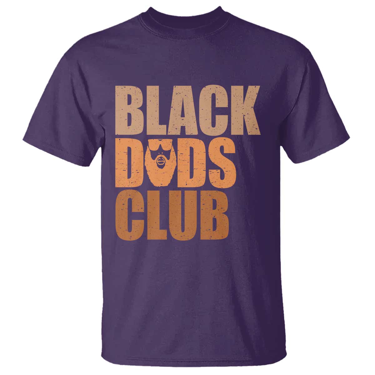 Black Dads Club T Shirt African American Fathers Day Gift TS12 Purple Print Your Wear