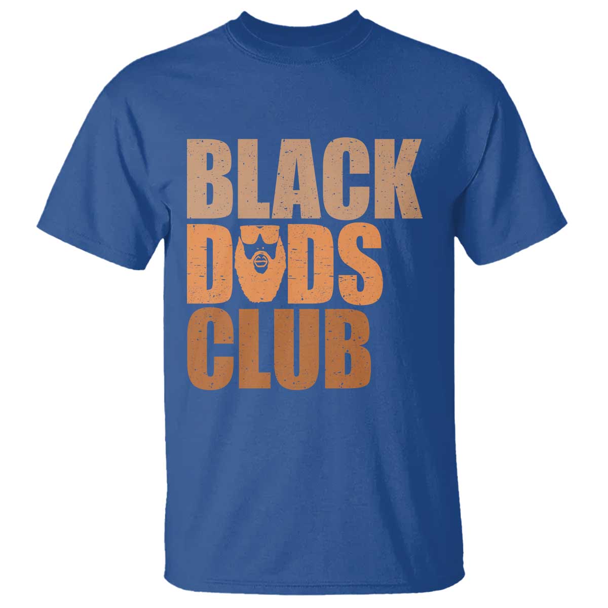 Black Dads Club T Shirt African American Fathers Day Gift TS12 Royal Blue Print Your Wear