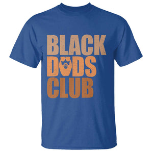 Black Dads Club T Shirt African American Fathers Day Gift TS12 Royal Blue Print Your Wear