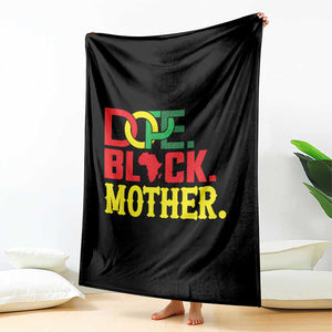 Proud African American Mom Gift Throw Blanket Dope Black Mother TS12 Print Your Wear