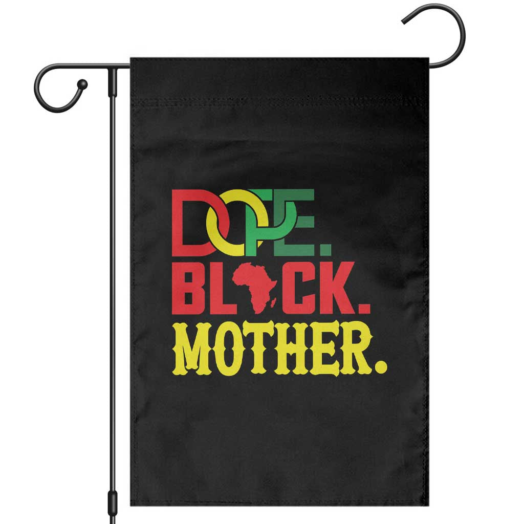 Proud African American Mom Gift Garden Flag Dope Black Mother TS12 Black Print Your Wear