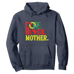 Proud African American Mom Gift Hoodie Dope Black Mother TS12 Navy Print Your Wear
