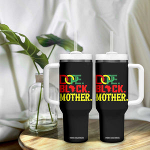 Proud African American Mom Gift Tumbler With Handle Dope Black Mother TS12 Print Your Wear