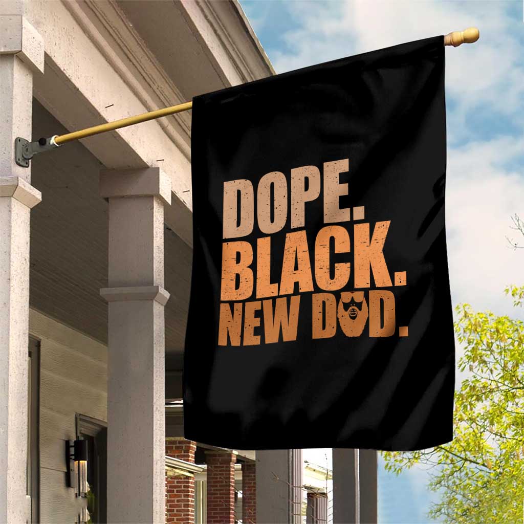 Proud Black New Dad Garden Flag African American Fathers Day Gift TS12 Print Your Wear