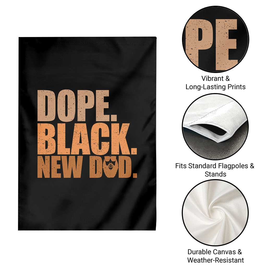 Proud Black New Dad Garden Flag African American Fathers Day Gift TS12 Print Your Wear