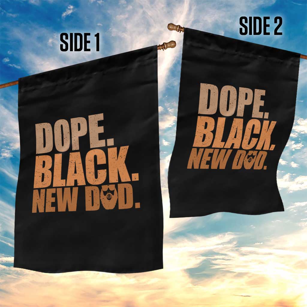 Proud Black New Dad Garden Flag African American Fathers Day Gift TS12 Print Your Wear