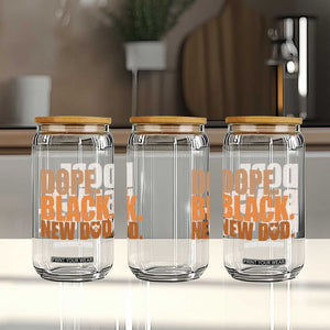 Proud Black New Dad Glass Can African American Fathers Day Gift TS12 Print Your Wear